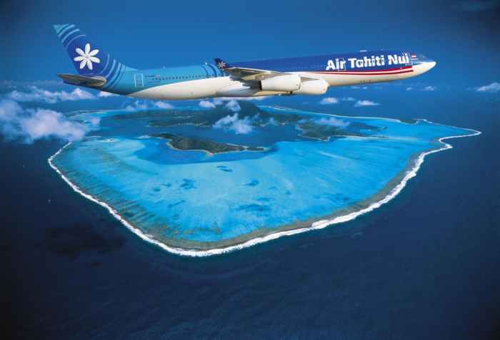 Air Tahiti Nui regala 3 noches de escala gratis en Tahiti