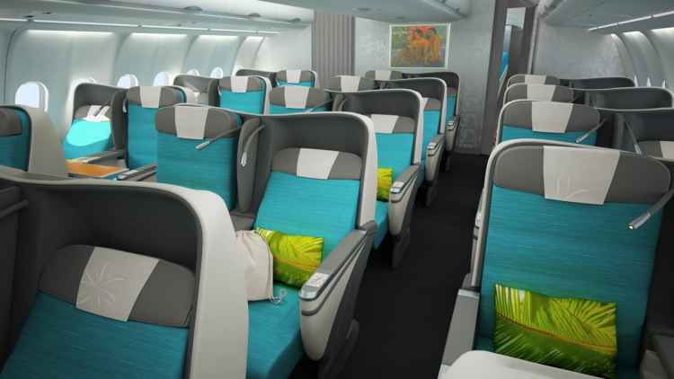 Air Tahiti Nui presenta una nueva configuracin de cabinas