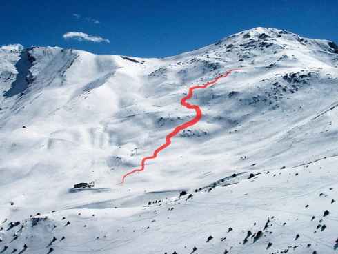 Aramn estrena nueva pista para esquiadores expertos 
