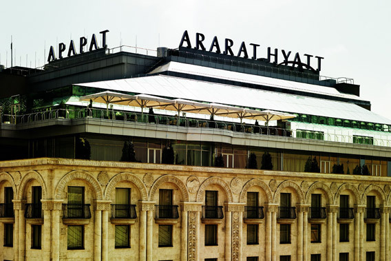 Ararat Park Hyatt - Mosc, Rusia - Hotel de 5 estrellas de lujo- Fachada exterior
