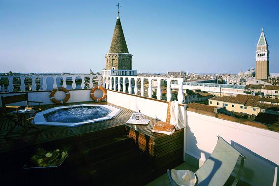 Bauer Il Palazzo - Venecia, Italia - Hotel de 5 estrellas de lujo- vista desde la terraza