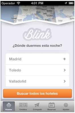 Blink Booking renueva su aplicacin para iPhone