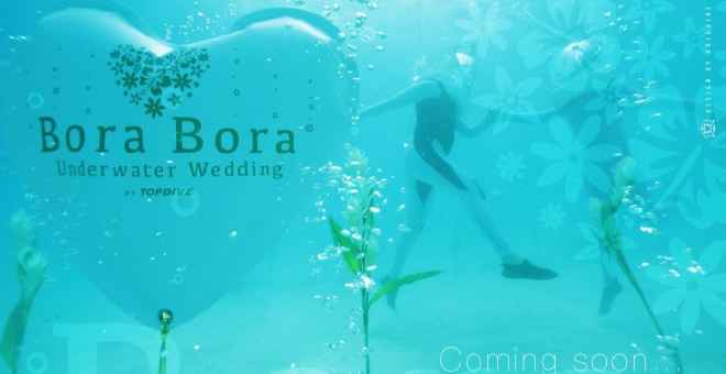 Bora Bora presenta las Bodas Submarinas en Bora Bora