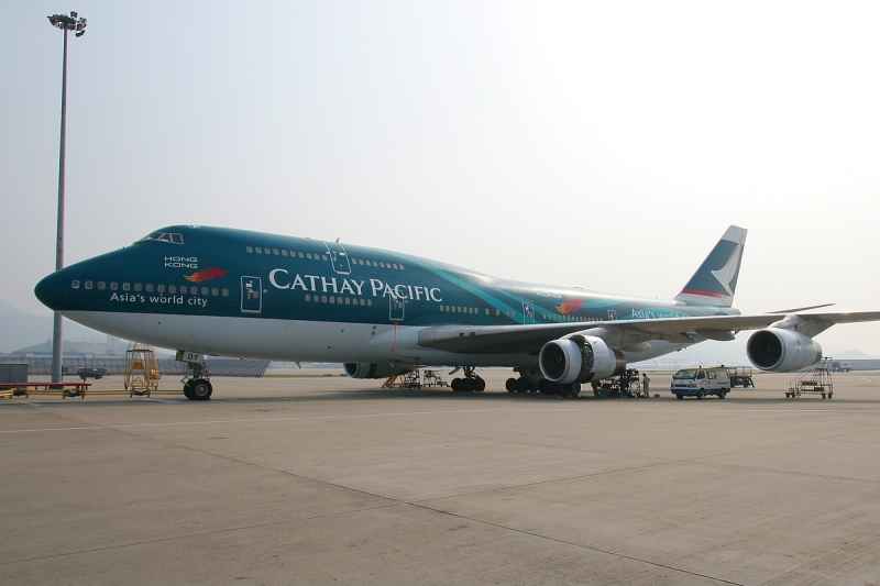 Boeing entrega el primer 747-8 mejorado a Cathay Pacific
