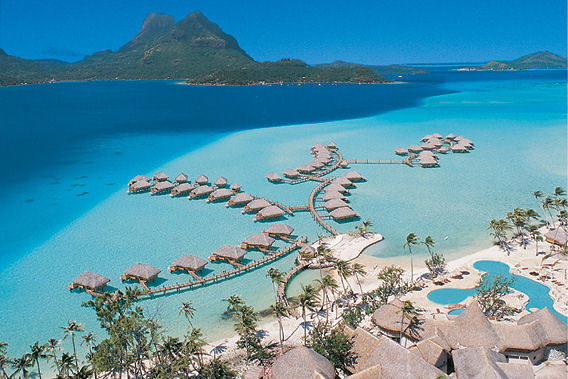 Bora Bora Pearl Beach Resort Polinesia Francesa vista aerea