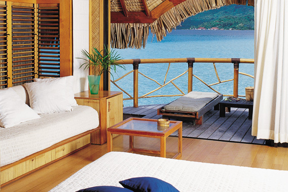 Bora Bora Pearl Beach Resort Polinesia Francesa vista de una suite