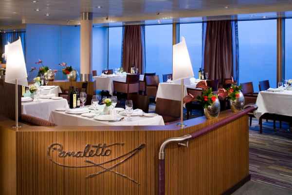 Holland America agrega el restaurante Canaletto al crucero Prinsendam