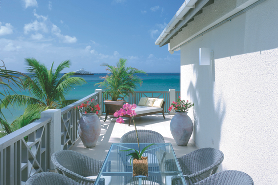 baha de Carlisle, Antigua - Hotel Resort 5 estrellas de lujo - Balcon suite