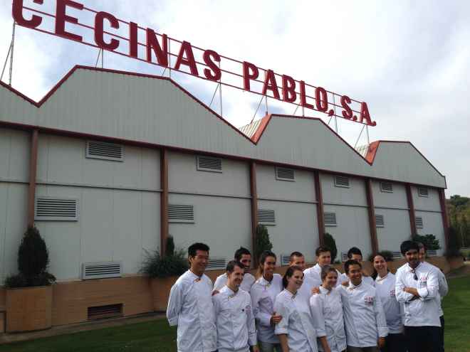 Cecinas Pablo recibe la visita de los chefs internacionales