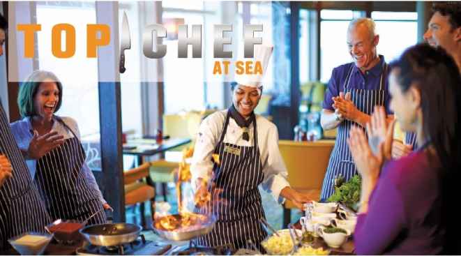 Celebrity Cruises presenta la galardonada serie  Top Chef en el mar