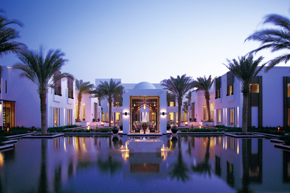 The Chedi Muscat, Omán - Hotel Resort de lujo 5 estrellas - patio interior
