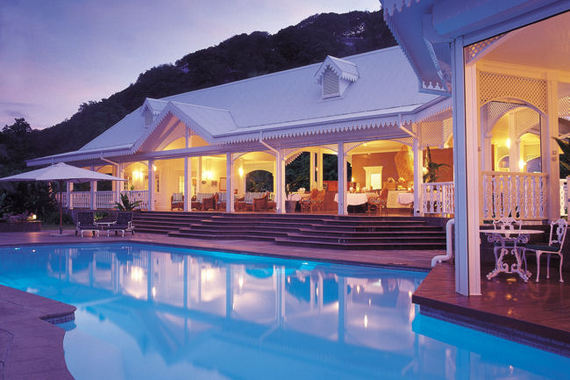 Isla Cousine, Seychelles Resort de 5 estrellas de lujo-piscina exterior