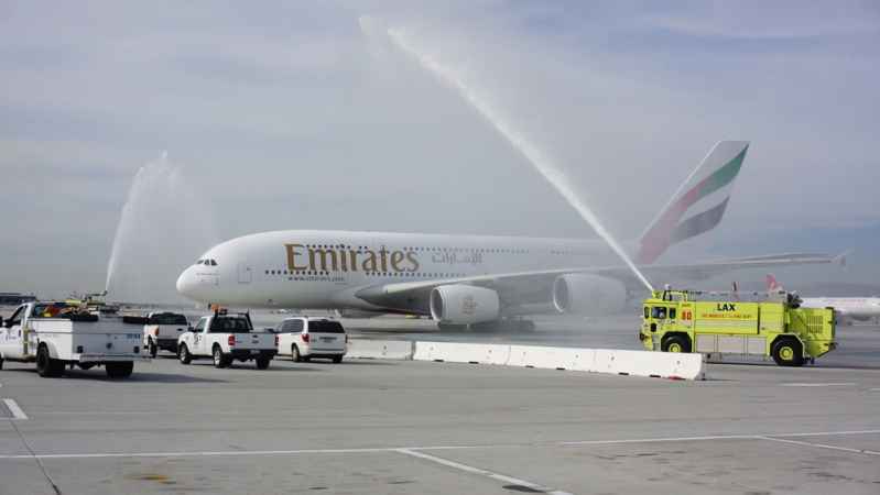 El A380 de Emirates realiza el vuelo más largo de la historia