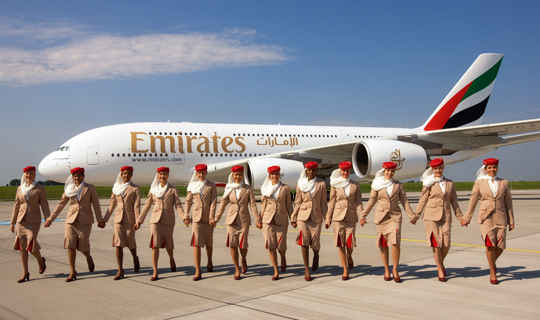 Emirates recibe 2 premios en los World Travel Awards