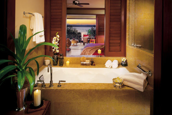 Four Seasons Resort Costa Rica en la Península de Papagayo- zona cuarto de baño