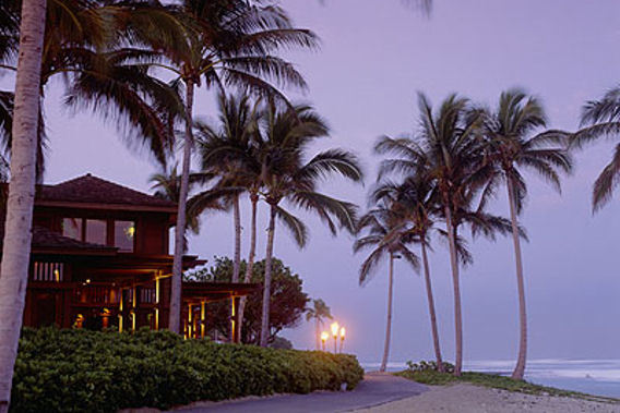 Four Seasons Resort Hualalai - Kona, Hawai - Atardecer en la playa de Kona Hawai