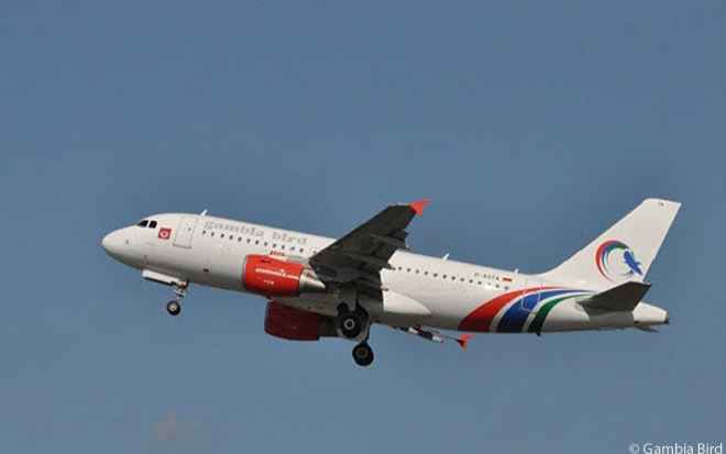 Gambia Bird Airlines suspende todos los vuelos