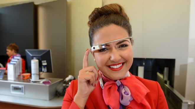 Virgin Atlantic, la primera aerolnea mundial en utilizar Google Glass