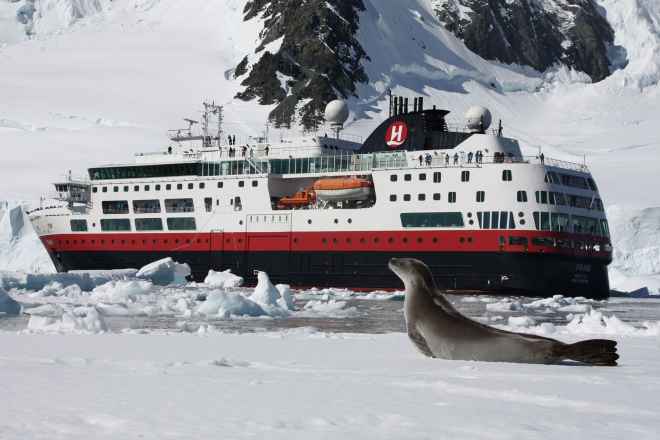 Hurtigruten presenta su crucero a la Península Antártica