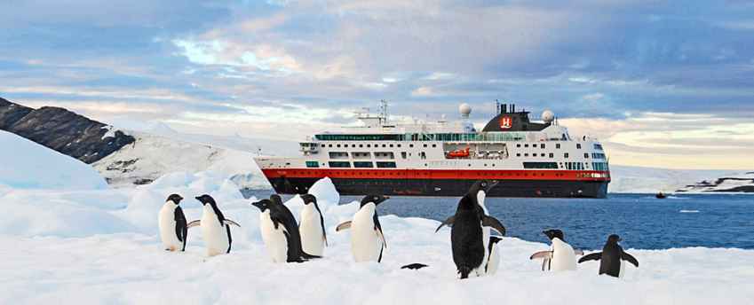 Hurtigruten inaugura cruceros con acampada en la Antrtida