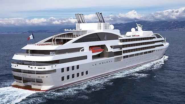 El nuevo crucero Le Soleal explorar Asia desde Osaka a Omn