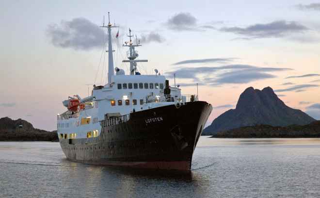 Crucero clásico a bordo del MS Lofoten por la ruta Expreso del Litoral