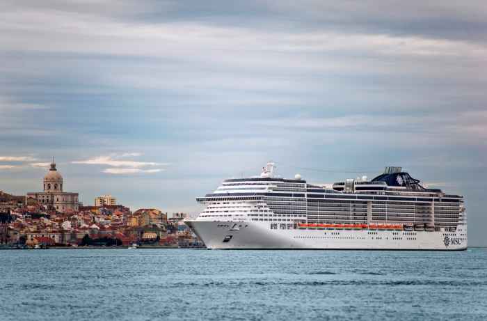 El crucero MSC Preziosa visit Valencia en su viaje inaugural