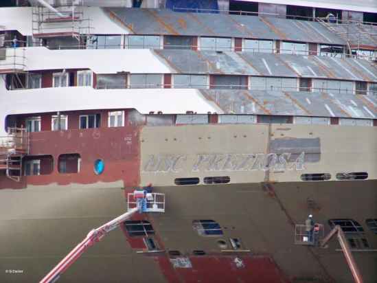 El nuevo crucero de una naviera libia se llamara MSC Preziosa!