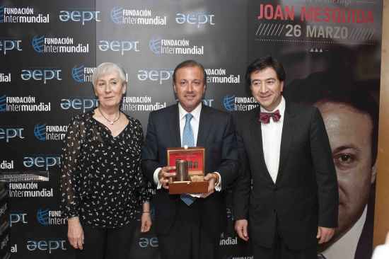 El sector del turismo rinde homenaje a Joan Mesquida