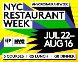 Nueva York abre reservas para la New York Restaurant Week