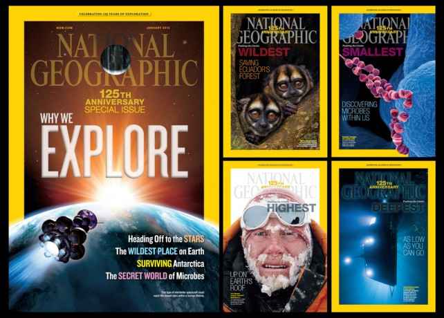 National Geographic celebra su 125 aniversario con una edicin especial