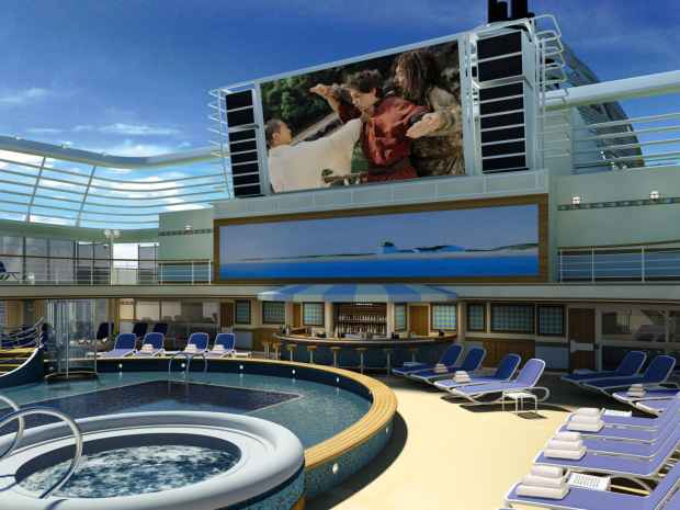 P & O Cruises revela su rehabilitacin del crucero Ventura 