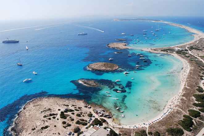 Playa de ses Illetes elegida la 6 mejor playa del mundo