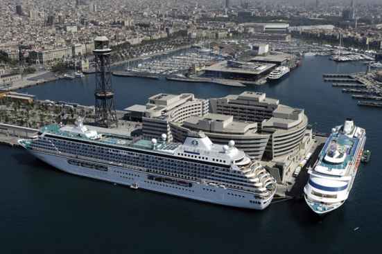 Rcord de cruceros este fn de semana en el Puerto de Barcelona