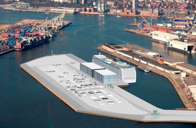 El Puerto de Cruceros de Hamburgo inicia la construccin de la 3a. terminal