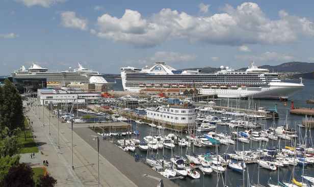 Puerto de Vigo recibir 5 cruceros y ms de 14.000 cruceristas