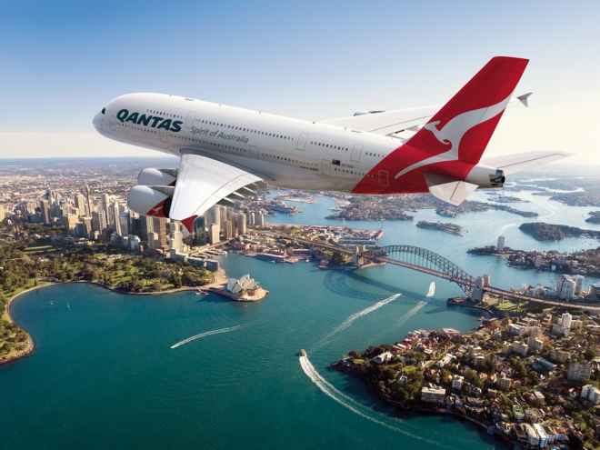 Qantas calificada como la aerolnea domstica mas puntual del 2013