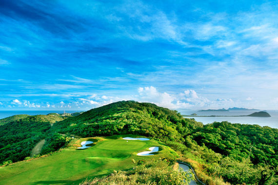 Resort Canouan - Isla de Canouan, San Vicente y las Granadinas - Resort de 5 estrellas de lujo. Campo de golf