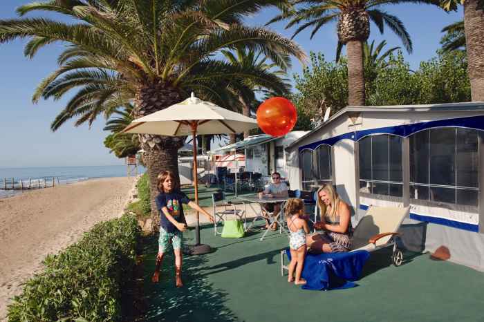Playa Montroig Camping Resort, 35 hectreas de lujo junto al mar