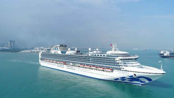 Princess Cruises presenta al renovado crucero Sapphire Princess