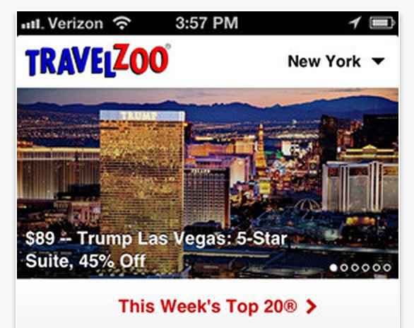 Travelzoo lanza su nueva aplicacin para iPhone