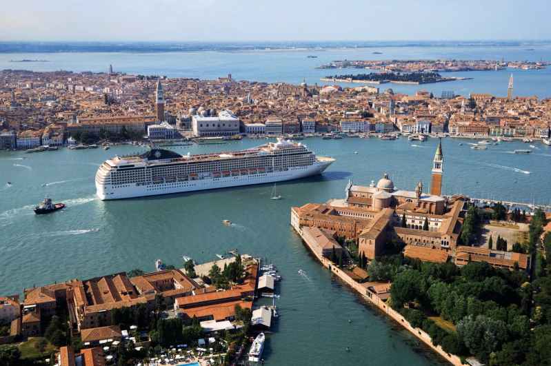 Venecia prohibirá la entrada de cruceros de más de 96.000 tn. 