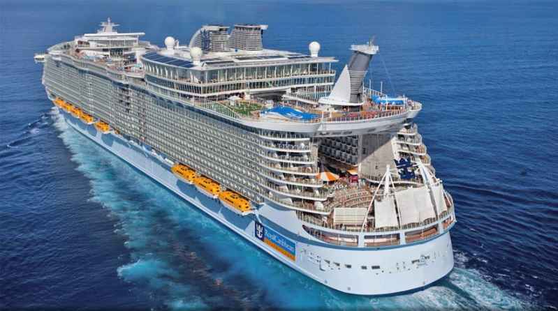 Allure of the Seas se someterá a una reparación en Grand Bahama