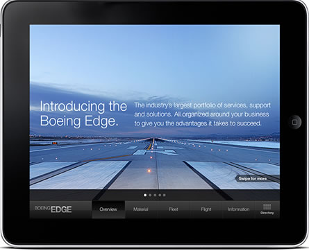 Boeing lanza nuevas aplicaciones de mantenimiento para iPad