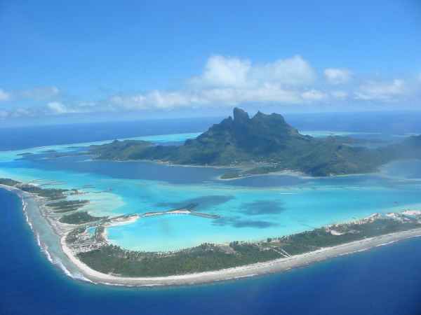 Bora Bora de vacaciones - la isla Bora Bora