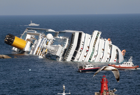 La tragedia del Costa Concordia , ya son seis las vctimas