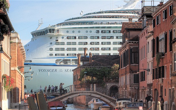 Venecia se rebela contra las intrusiones de los cruceros