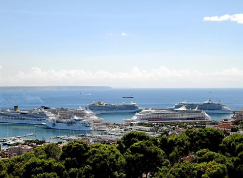 La huelga de autobuses de Palma obliga a cancelar escalas de cruceros