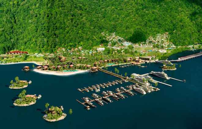 Golfito Marina Village un destino turstico de superyates en Costa Rica