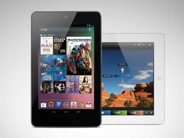 Google Nexus 7 vs Apple iPad 3 te mostramos pros y contras